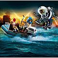 Playmobil Police Jetpack with Boat