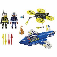 Playmobil Police Jet With Drone