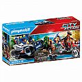 Playmobil Police Off Road Car With Jewel Thief