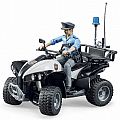 Bruder Police Quad with Policeman