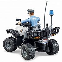 Bruder Police Quad with Policeman