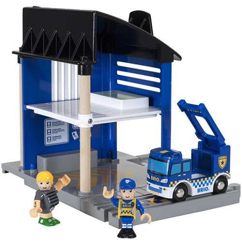 brio police transport set