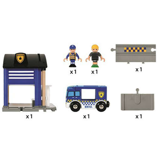 brio police train