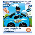 Kidoozie Press 'n Zoom Police Car
