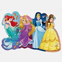 Disney Pretty Princesses Shaped Floor Puzzle