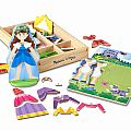 Princess Magnetic Dress-Up Play Set