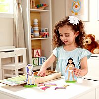 Princess Magnetic Dress-Up Play Set