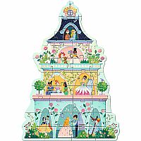 Djeco The Princess Tower 36 Pc Floor Puzzle