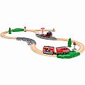 Brio Pull Back Train Set