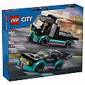 LEGO City Race Car and Car Carrier Truck