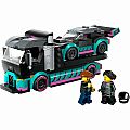 LEGO City Race Car and Car Carrier Truck