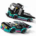 LEGO City Race Car and Car Carrier Truck