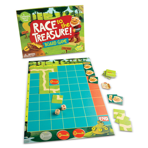 Race to the Treasure Board Game - Smart Kids Toys