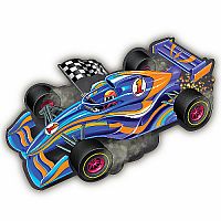 Shiny Racecar Floor Puzzle