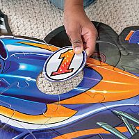Shiny Racecar Floor Puzzle