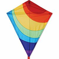 Radiant Rainbow 25" Diamond Kite