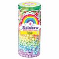 Rainbow Bead Jewelry Jar