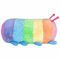 Mega Rainbow Caterpillar Squishable