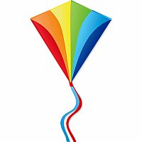 Rainbow 30" Diamond Kite