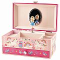 Rainbow Woodland Musical Jewelry Box