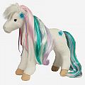 Rainbow Princess White Horse