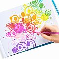 Rainbow Sparkle Glitter Markers