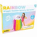 Rainbow Wiggle Wobble Splashy Sprinkler