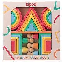 Rainbow Wooden Blocks