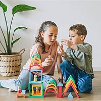 Rainbow Wooden Blocks