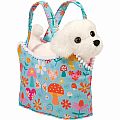 Retro Chic Sassy Pet Sak with Bichon Pup