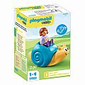 Playmobil 1.2.3 Rocking Snail with Rattle