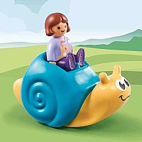 Playmobil 1.2.3 Rocking Snail with Rattle