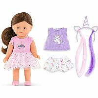Mini Corolle Romy Unicorn Set