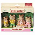 Calico Critters Striped Cat Family