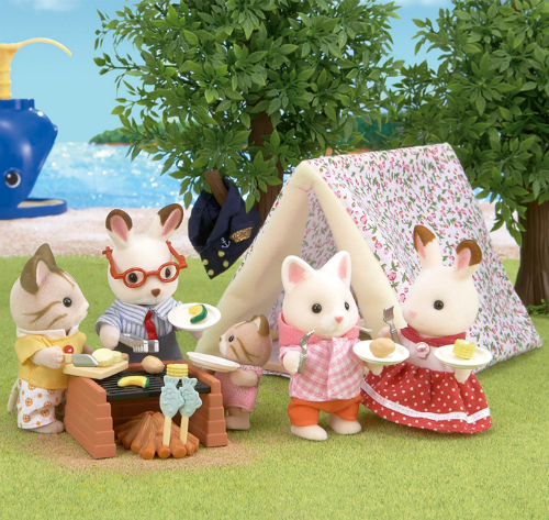 calico critters canoe set