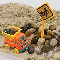 Sensory Bin - Construction Zone