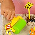 Sensory Bin - Construction Zone