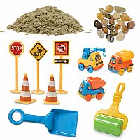 Sensory Bin - Construction Zone