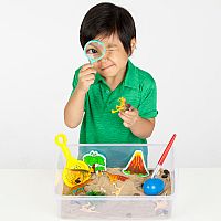 Sensory Bin - Dinosaur Dig