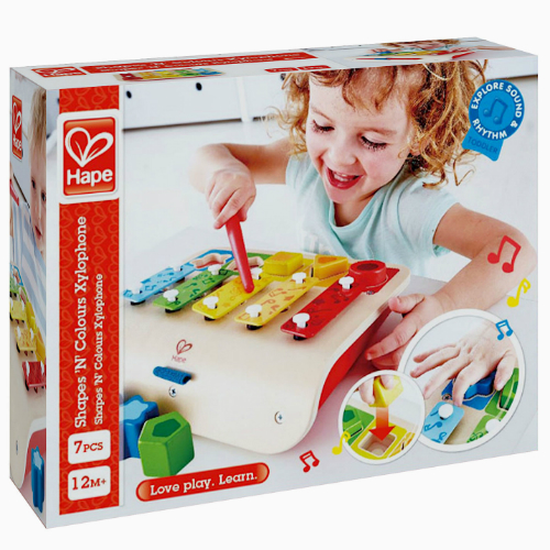 Hape Shape Sorter Xylophone Smart Kids Toys