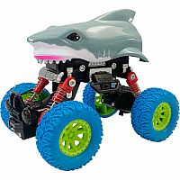 Crazy Truck! Pull-Back Shark Truck