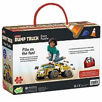 Shiny Dump Truck Floor Puzzle