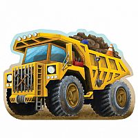 Shiny Dump Truck Floor Puzzle