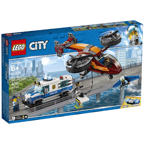 lego police auto transport heist