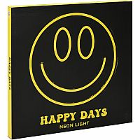 Happy Days Smiley Face Neon Light