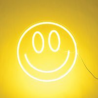 Happy Days Smiley Face Neon Light