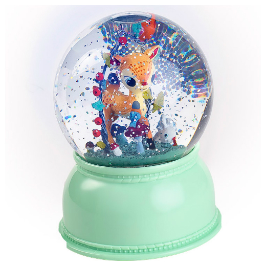 Snow Globe Night Light Fawn Smart Kids Toys