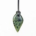 Soapstone Jewelry Carve Your Own Leaf Pendant