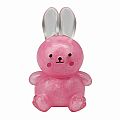 Glitter Bunny Squeeze Toy - Pink
