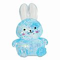 Glitter Bunny Squeeze Toy - Blue